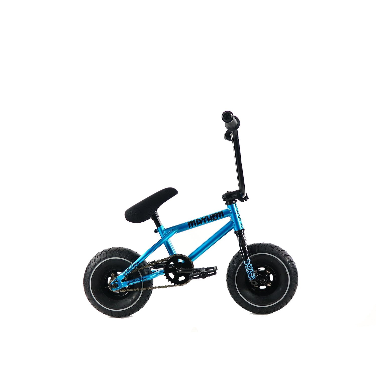Mayhem Kids' Mini BMX Riot Bike, Blue Haze, Fat Tire, 1 Piece