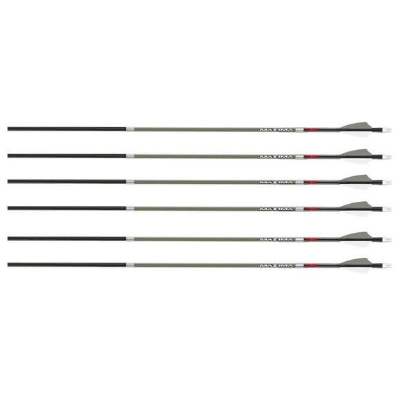 Carbon Express Maxima RED .400 Arrows 6-Pack - Desert Tan