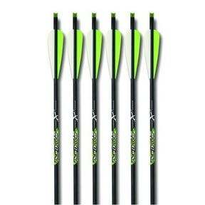 Carbon Express Pile Driver Crossbow Bolts, 3 Pack, With 3 Launchpad Nockturnal Lighted Nocks