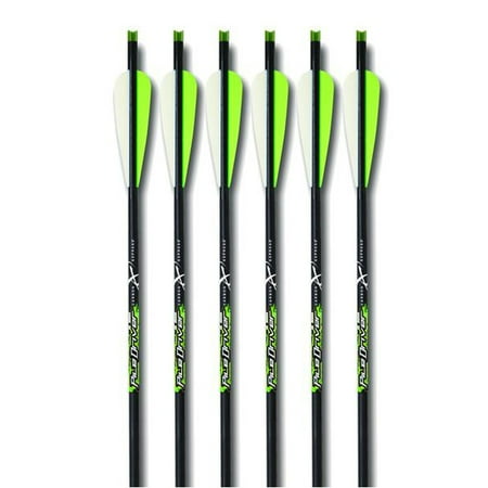 Carbon Express Pile Driver Crossbow Bolts, 3 Pack, With 3 Launchpad Nockturnal Lighted Nocks