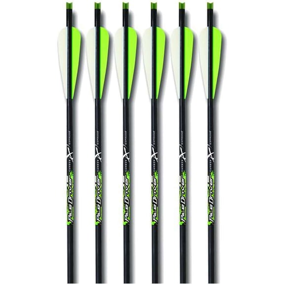 Carbon Express Piledriver Multicolor 22 in Carbom Crossbow Bolts (6 Pack)