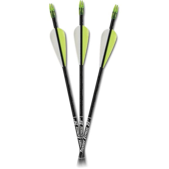 Carbon Express THUNDER EXPRESS 3PK ARROWS 26"