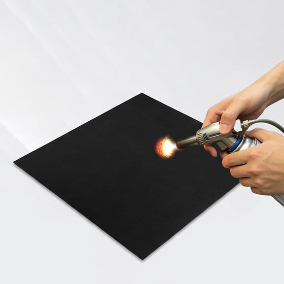 Carbon Felt Welding Blanket Fireproof - 20" X 20" Heat Resistant Fabric 1800F High Temp Insulation Blanket, Heat Shield Mat for Grill Stove Pit, Welding Pad for Plumbing Brazing