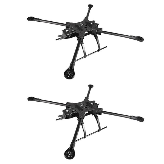 Carbon Fiber 15-Inch FPV Drone Frame 2-Pack with 580mm Wheelbase for Quadrotor Freestyle