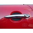 thumbnail image 1 of Carbon Fiber Auto Accessory Door Handle Scratch Cover Guards Protector fits Hyundai 4pk, 1 of 4