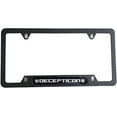 thumbnail image 1 of Carbon Fiber Auto License Plate Frame Cover Holder Decepticon Robot Truck Car Accessories Stainless Steel 1PC, CPK22PW, 1 of 6