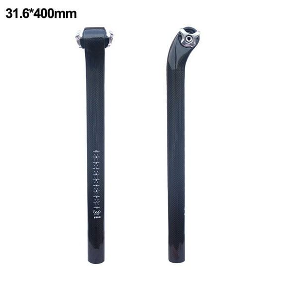 Carbon Fiber Bike Seatpost 20 Degree Offset 27.2/30.8/31.6 mm * 350/400 mm 31.6*400mm