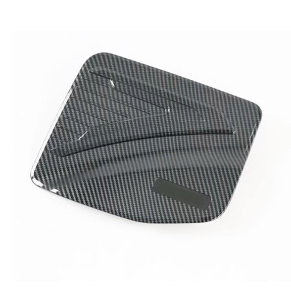 Carbon Fiber Black-ABS Car Fuel Cap Cover, Precious Oil Trim, Protective Accessories, Nissan Navara NP300, 2015-2020