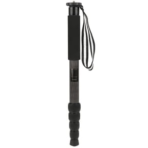 Carbon Fiber Camera Monopod 5 Sections Compact Portable Professional Extended Pole Stick for SLR Mirrorless Cameras 16.5-61 Inches / 42-155 cm