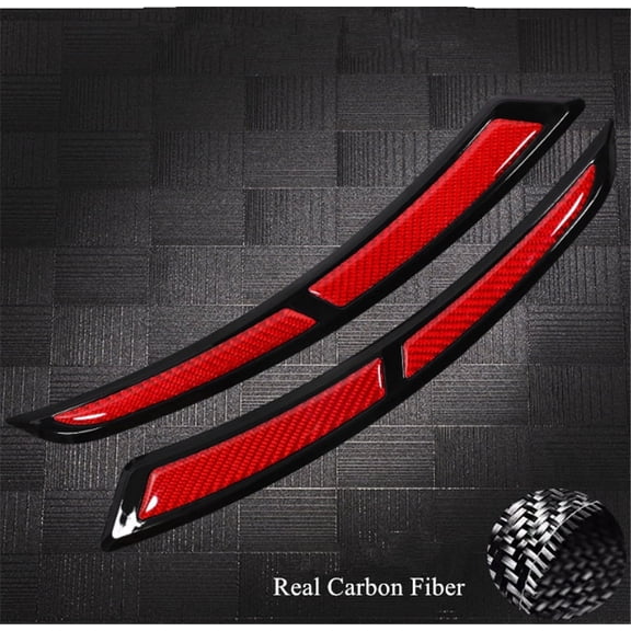 Carbon Fiber Car Fender Flares Arch Wheel Eyebrow Mudguard Sticker Stripe Trim
