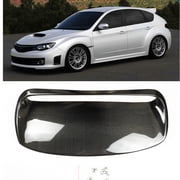 Carbon Fiber Car Front Hood Bonnet Vent Scoop Fit For Subaru Impreza WRX STi 2008-2014