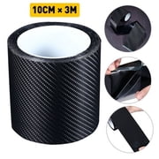 Carbon Fiber Car Sticker Door Sill Bumper Protector Anti Scratch Tape Vinyl Film