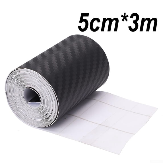 Carbon Fiber Car Sticker Waterproof Door Sill Anti Scratch Nano Protector Tape
