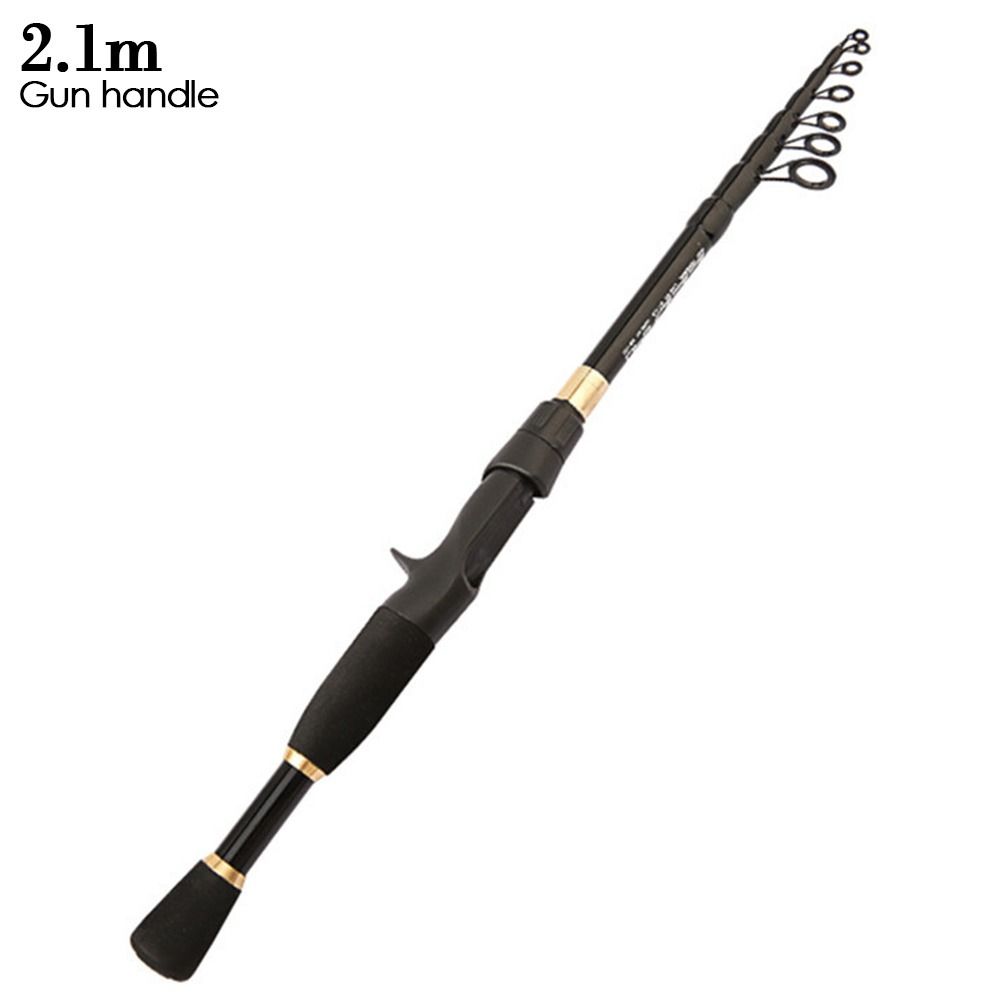 Carbon Fiber Casting Spinning Ceramic Ring Fishing Rod EVA Handle