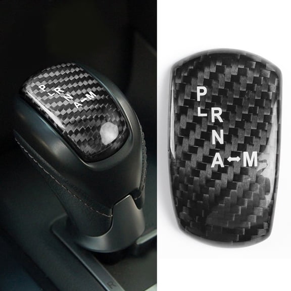 Carbon Fiber Center Console Gear Shift Knob Cover for NISSAN GTR R35 2008-16 Auto Accessories