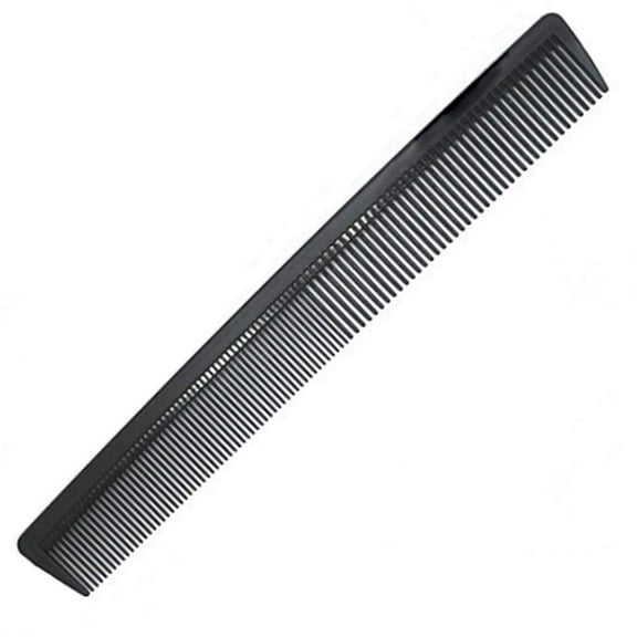 Carbon Fiber Cutting Comb, Professional 8.3 Hair Dressing Comb, Anti Static Heat Resistant Comb For All Hair Types, Fine and Wide Teeth Hair Barber Comb