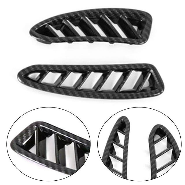 Carbon Fiber Dashboard AC Vent Cover Trims For Hyundai Sonata 20202023