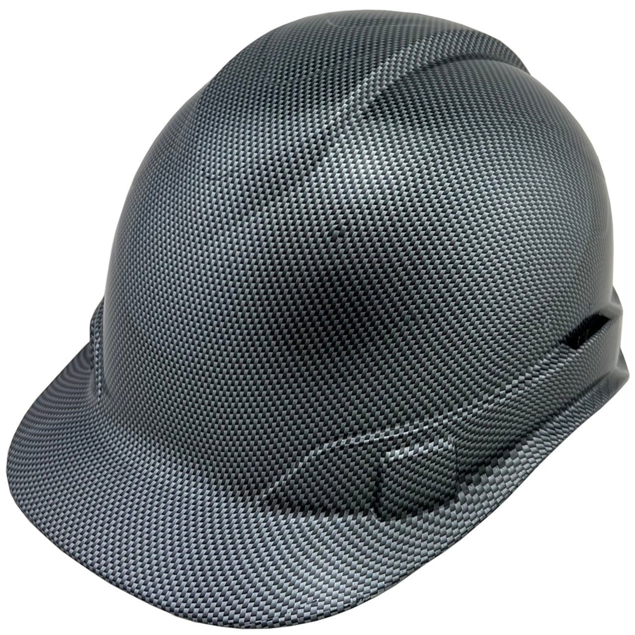 Carbon Fiber Design Hydro Dipped Hard Hats Cap Style Design with 4 Pt Suspension