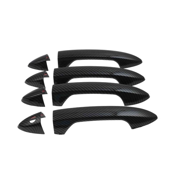 Carbon Fiber Door Handle Decorative Cover Plate for 2013-2017 Honda Accord