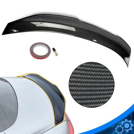 Carbon Fiber Duckbill Trunk Spoiler Rear Wing Compatible with Infi niti Q50 2014-2023 PSM Style