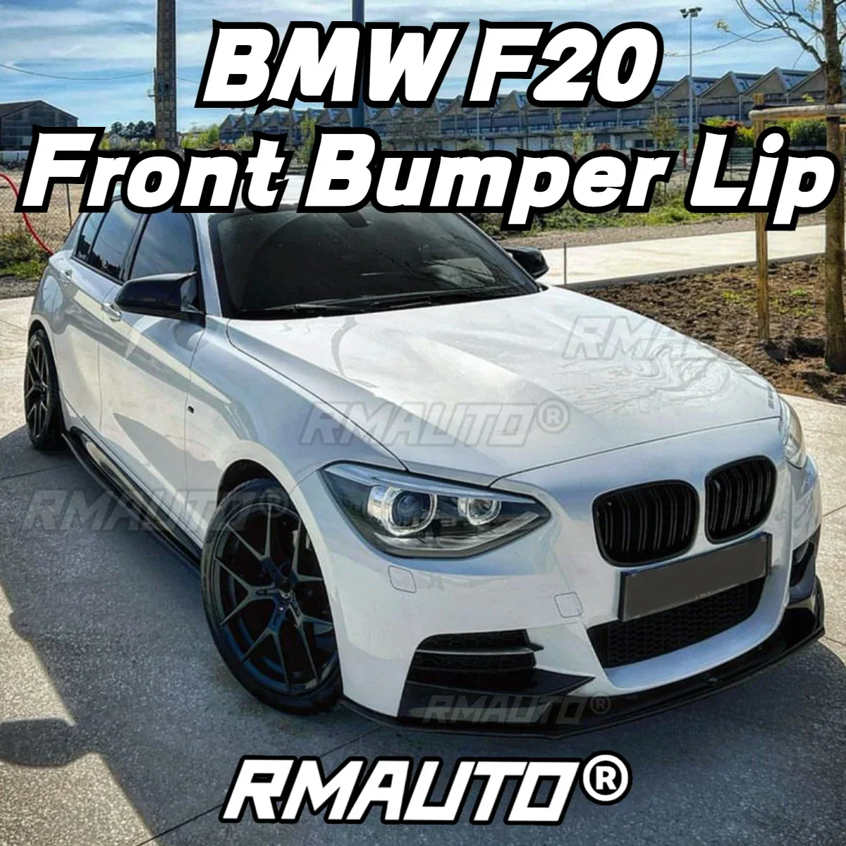 Carbon Fiber F20 Front Lip Bumper Spoiler Splitter Cover Trim For BMW 1 ...