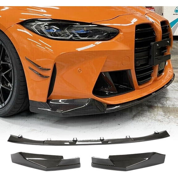 Carbon Fiber Front Bumper Lip for BMW G80 M3 G82 M4 2021-2023 Front Lip Spoiler Splitter