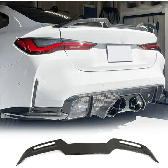 Carbon Fiber G82 Trunk Spoiler for BMW G22 Coupe & G82 M4 New 4 Series M440i 430i 2020-2023 Rear Spoiler Wing