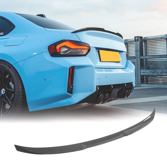 Carbon Fiber G87 Rear Trunk Spoiler Fits For BMW 2 Series G42 G87 M2 Base M Sport Coupe 2-Door 2022-2023