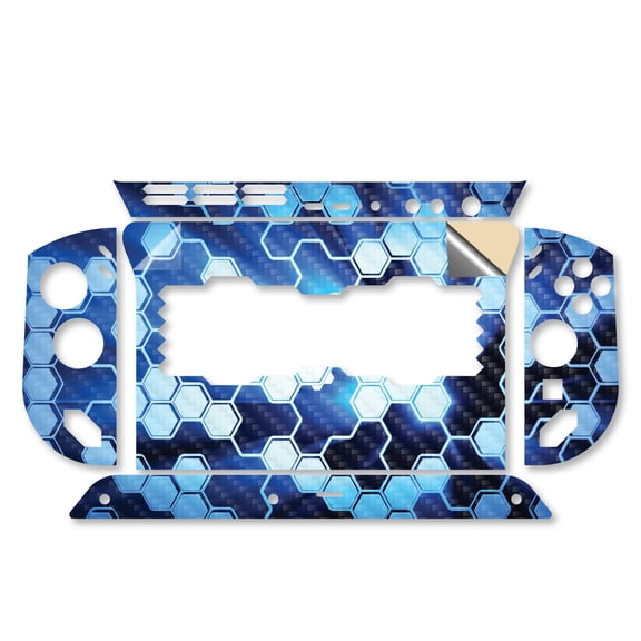 Carbon Fiber Gaming Skin Compatible With Lenovo Legion Go S (2025) - Shining Hex - Premium 3M Vinyl Protective Wrap Decal Cover - Easy To Apply | Crafted in the USA by MightySkins