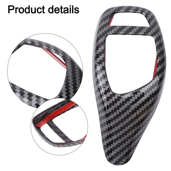 Carbon Fiber Gear Shift Knob Cover For For BMW F30 F20 F10 F15 F25 X3 EOA