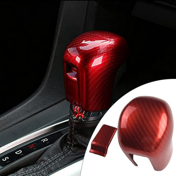 Carbon Fiber Gear Shift Lever Knob Cover for Honda Civic 10th Gen 2016 2021 High class Decor Scratch Resistant