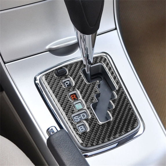 Carbon Fiber Gear Shift Panel Decorative Cover Trim Fit For Corolla 2006-2012 USA