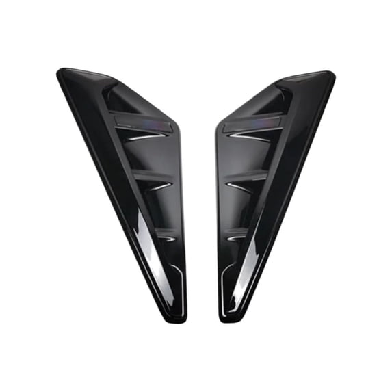 Carbon Fiber Gloss Black Side Fenders Compatible for BMW X5 G05 X5M F95 Side Air Vent Outlets Trim Cover 2019-2023