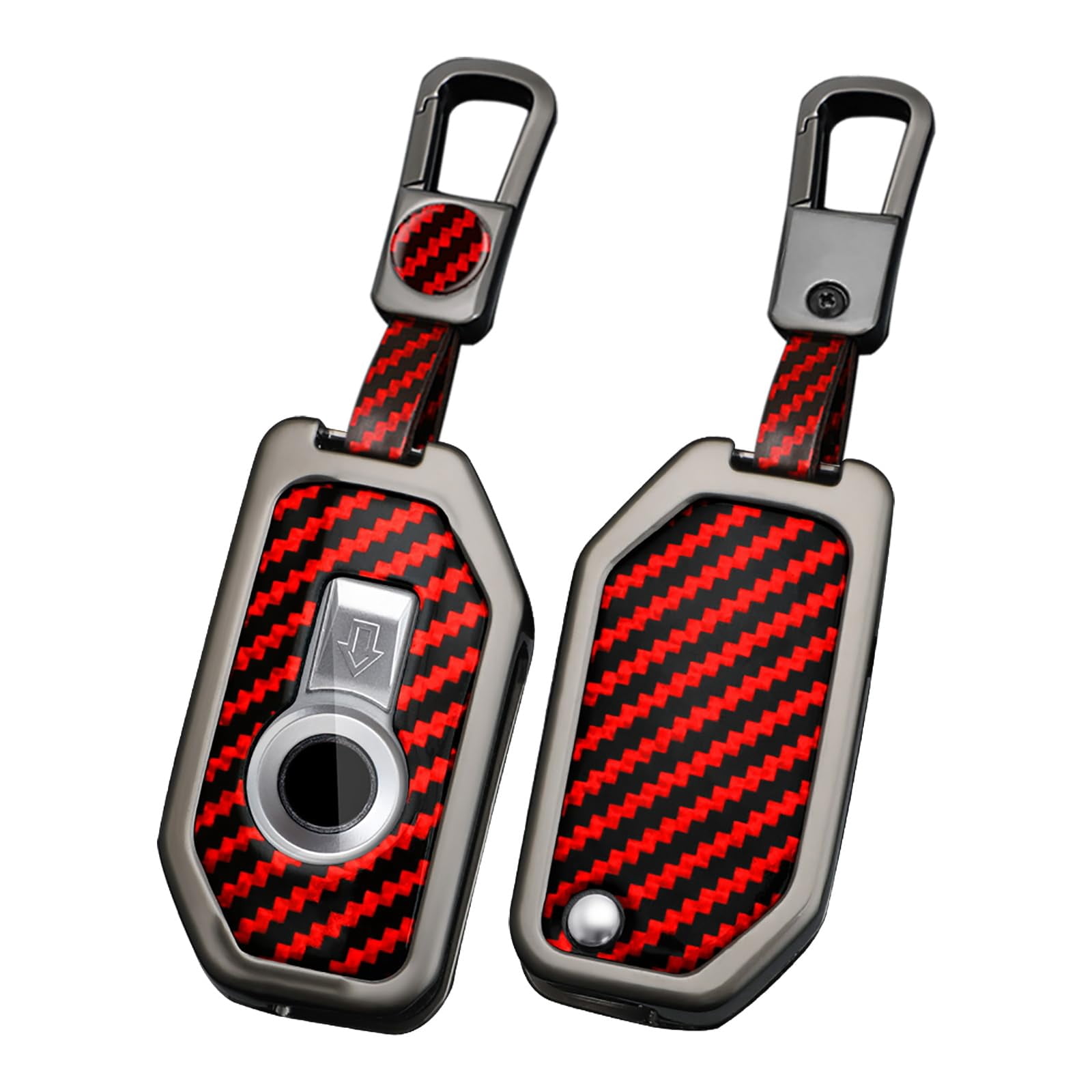 Carbon Fiber Key Fob Shell Fit for BMW Motorcycle Key Fob,Solid Car Key ...
