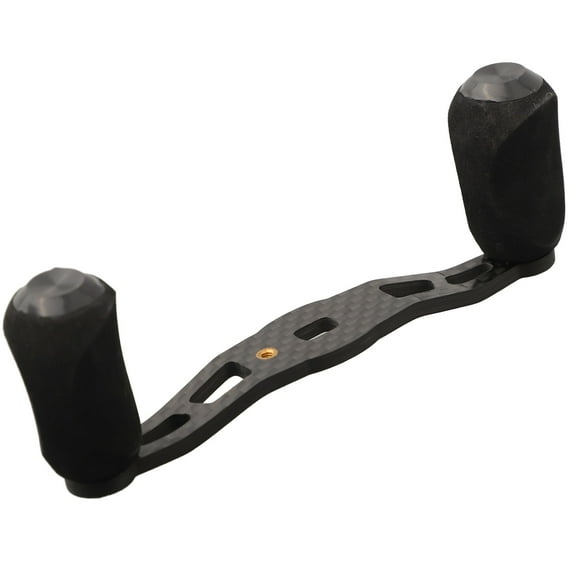Carbon Fiber Left Right Diy Fishing Reel Handle Eva Knob Rocker Replacement 7X4Mm