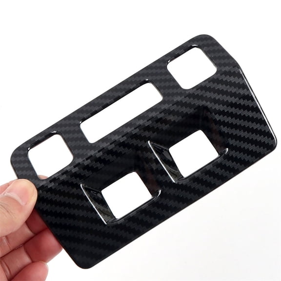 Carbon Fiber Look Interior HeadLight Switch Cover for Subaru WRX STi 2015-2020