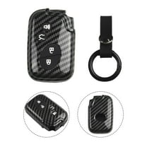Carbon Fiber Look Key Fob Case Cover Shell Fit For Lexus GX LX RX ES IS GS LS HS
