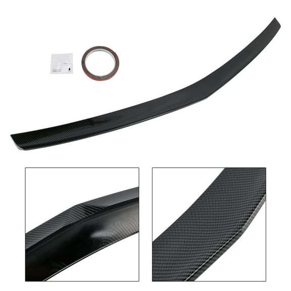 Carbon Fiber Look Rear Boot Spoiler For Mercedes-Benz E-Class W212 2008-2016