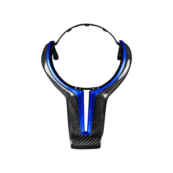 Carbon Fiber M Power Steering Wheel Trim Replacement M Sport Steering Wheel Covers for BMW M2 F87 M3 F80 M4 F82 M5 F10 M6 F06