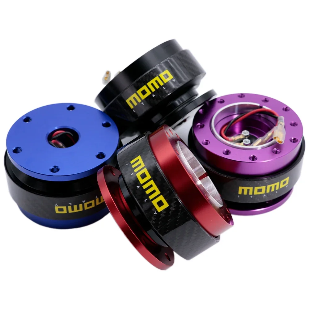 Carbon Fiber MOMO Quick Release Hub Adapter Snap Off Boss Carbon Fiber MOMO Quick Release Hub Adapter Snap Off Boss