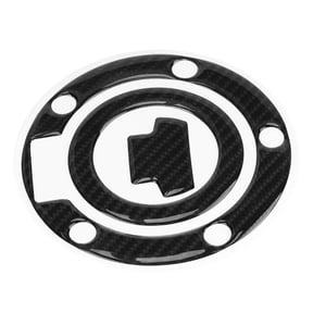 Carbon Fiber Motorcycle Gas Tank Cap Pad Cover Sticker Decal Decor Protection Fit for YZF R1 R6 FZ1 FZ6 FZ1000 FJR1300 (0.5 oz / 15 g)