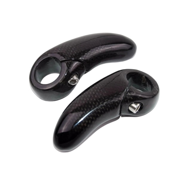 Carbon Fiber Mountain Bike Handlebar Ends Ergonomic Grip Light Weight Bicycles Vice Handle Bicycles Handlebar Extender