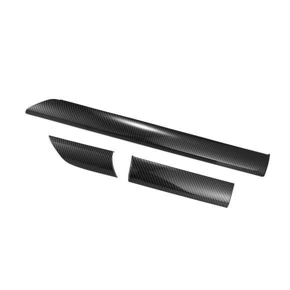 Carbon Fiber Pattern Center Console Dashboard Strip Cover Trim for Toyota