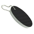 thumbnail image 1 of Carbon Fiber Pattern Floating Foam Keychain Fishing Boat Buoy Key Float, 1 of 3