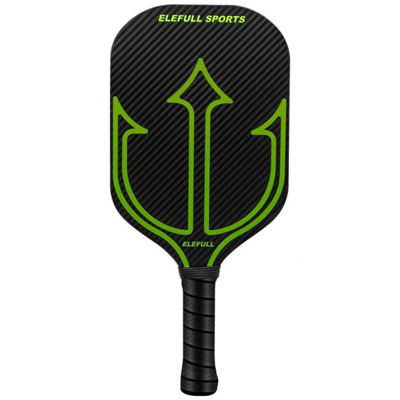 Carbon Fiber Pickleball Paddle , Hot Pressed Carbon Fiber Pickleball Paddle, PP Honeycomb Core, Unisex-Adults, High Strength & Control For Textured Carbon Surface