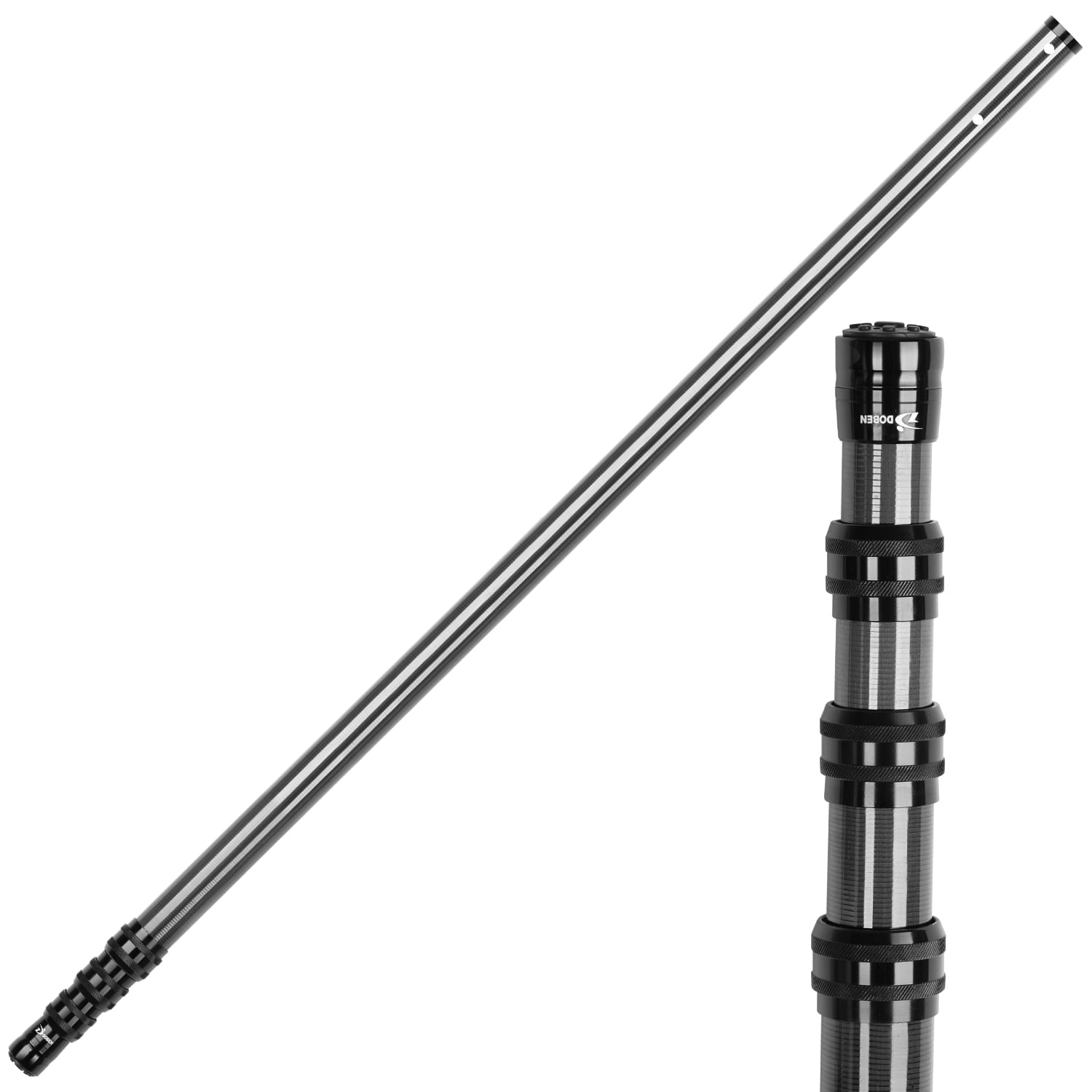 Carbon Fiber Pool Pole, Premium Telescoping Swimming Pool Cleaning Pole