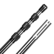 Carbon Fiber Pool Pole, Premium Telescoping Swimming Pool Cleaning Pole, Professional 12 Feet Telescopic Pool Poles, Cleaning Poles for Skimmer Net, Brush 12FT Bright