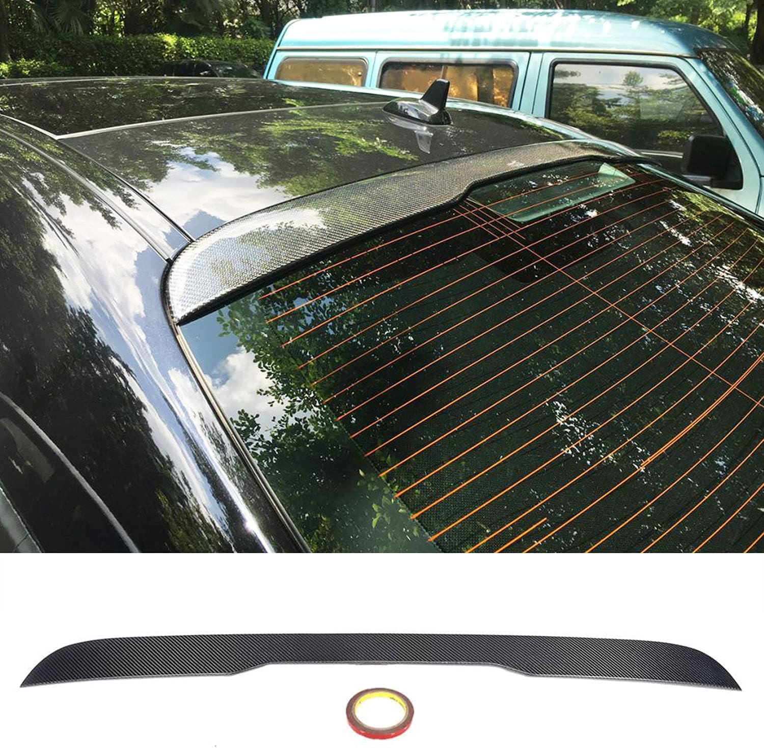 Carbon Fiber Rear Roof Spoiler Fits for Mercedes Benz S Class W222 ...
