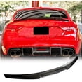 thumbnail image 1 of Carbon Fiber Rear Trunk Spoiler Fits for Audi S5 B8/B8.5 Coupe 2Door 2008-2017 Rear Boot Lid Highkick Spoiler Wing Lip, 1 of 7