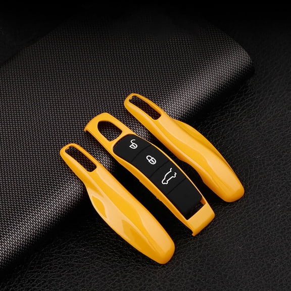 Carbon Fiber Remote Key Cover Case Fob For Porsche Panamera Cayenne Macan